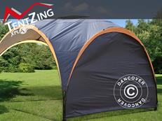 Kampeertent TentZing Zijwant voor kampeer zonnescherm, TentZing®, Donkergrijs